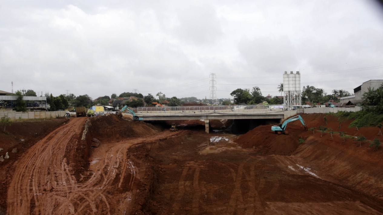 Progres Pembangunan Tol Cijago