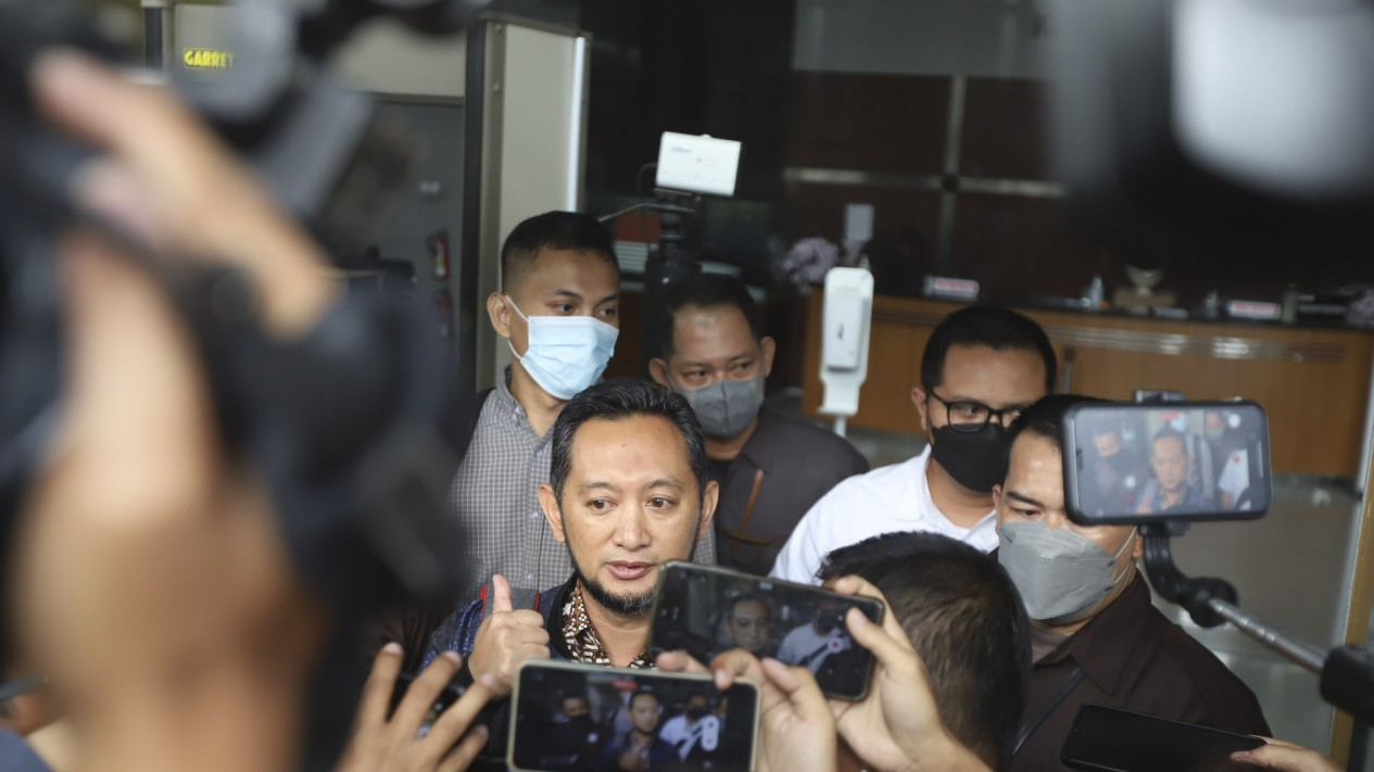 Pemeriksaan Kepala Bea Cukai Makassar Andhi Pramono