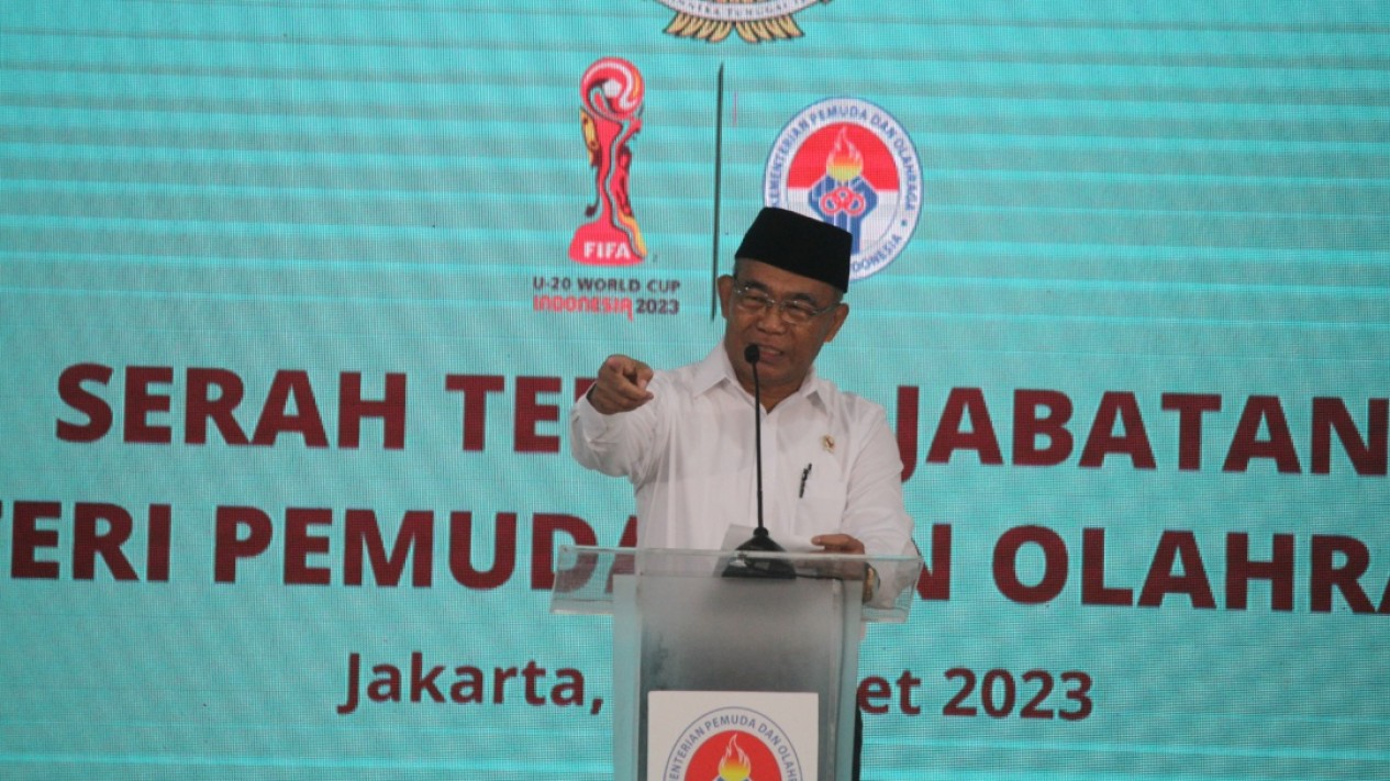 Serah Terima Jabatan Pelaksana Tugas Menteri Olahraga