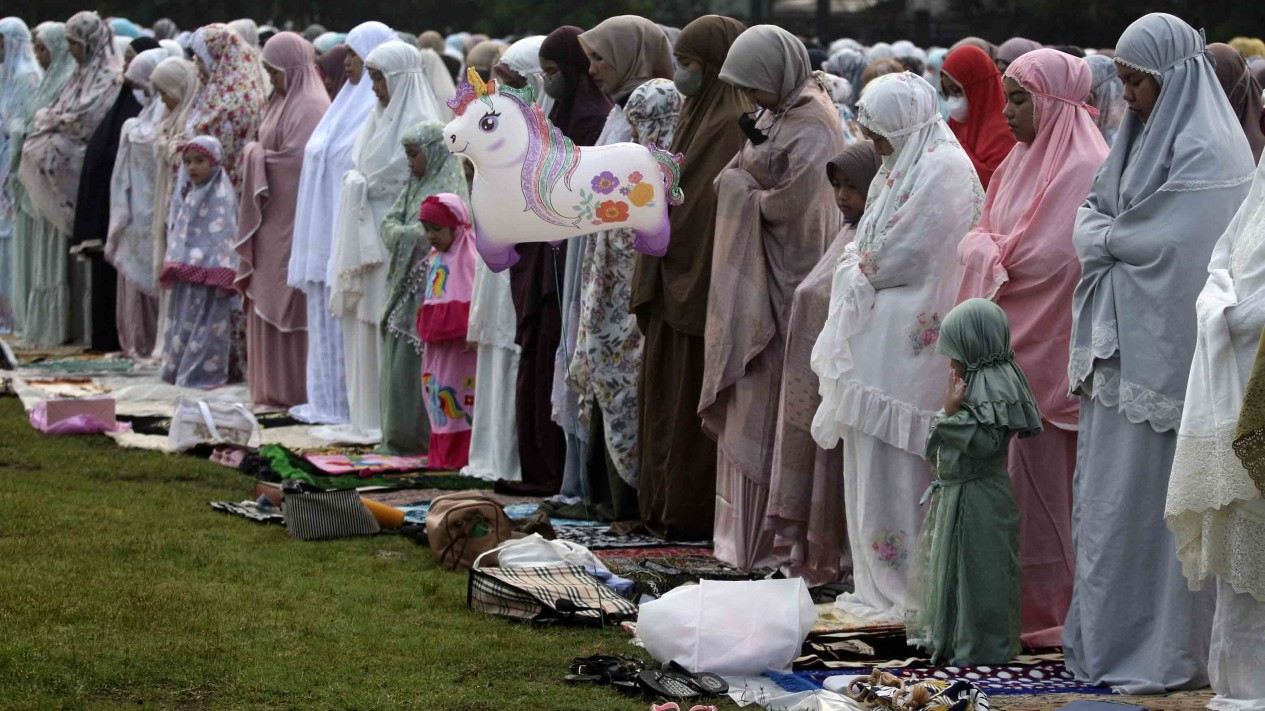 Shalat Idul Fitri 21 April 2023