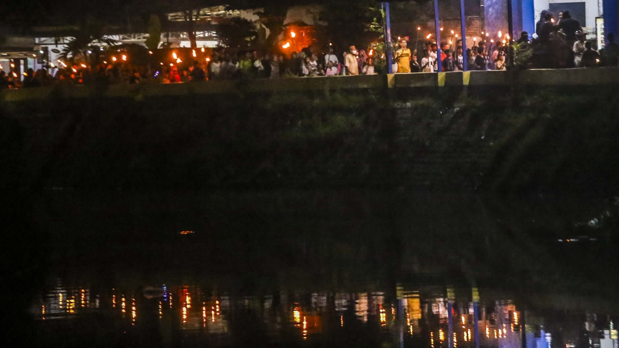 Pawai Obor Menyambut Idul Fitri 1 Syawal 1444 H