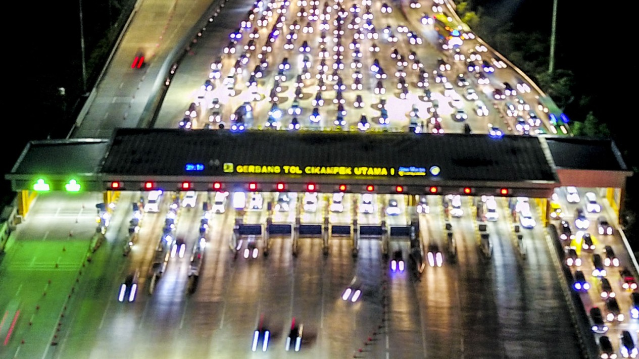 Arus Balik Lebaran 2023 Tol Cikampek Utama