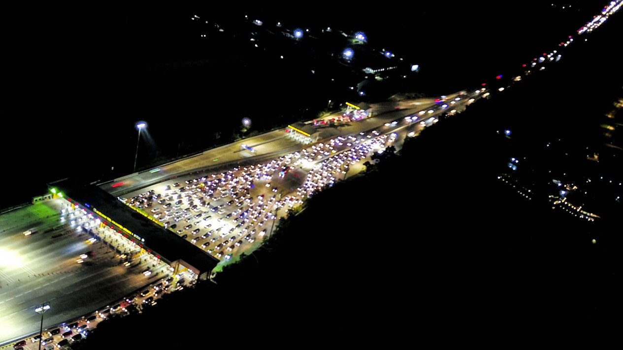 Arus Balik Lebaran 2023 Tol Cikampek Utama