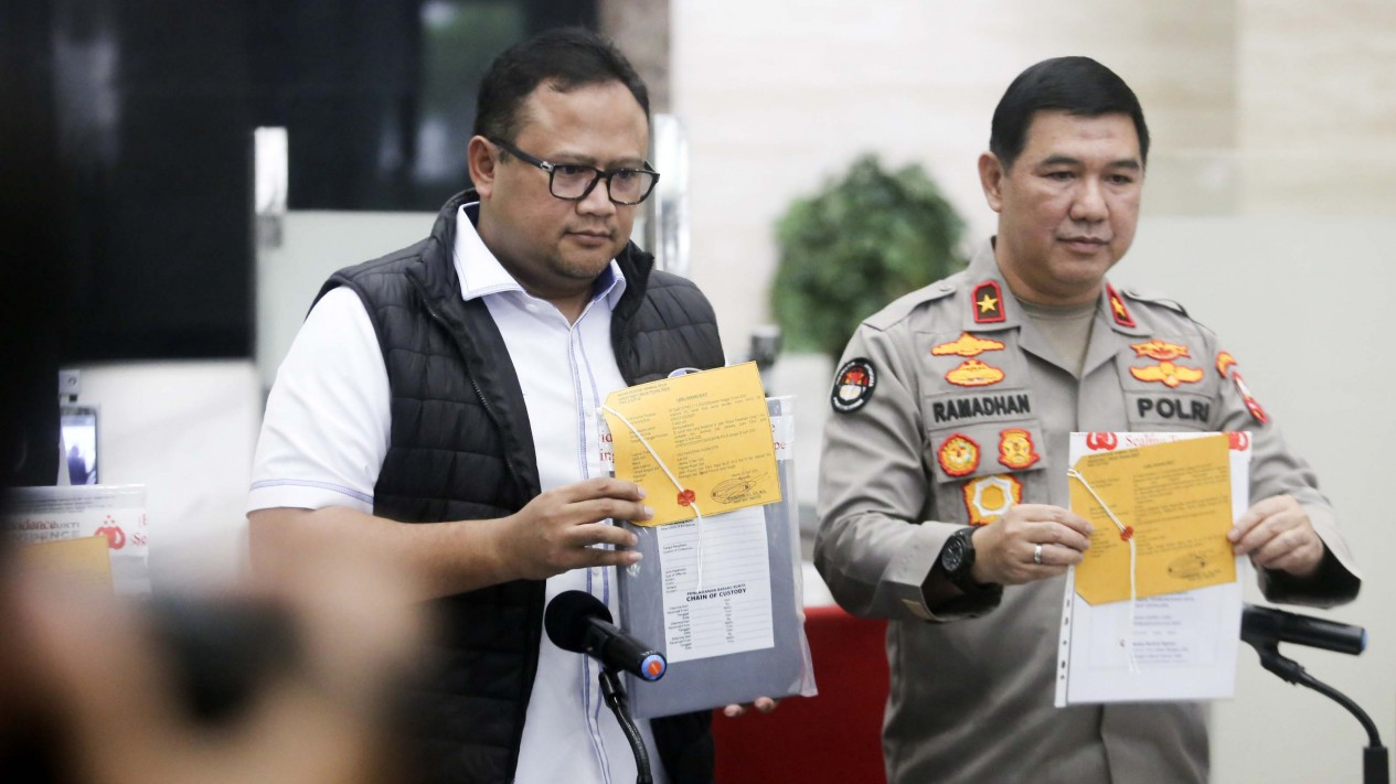 Polisi Tetapkan Tersangka Andi Pangerang Hasanuddin