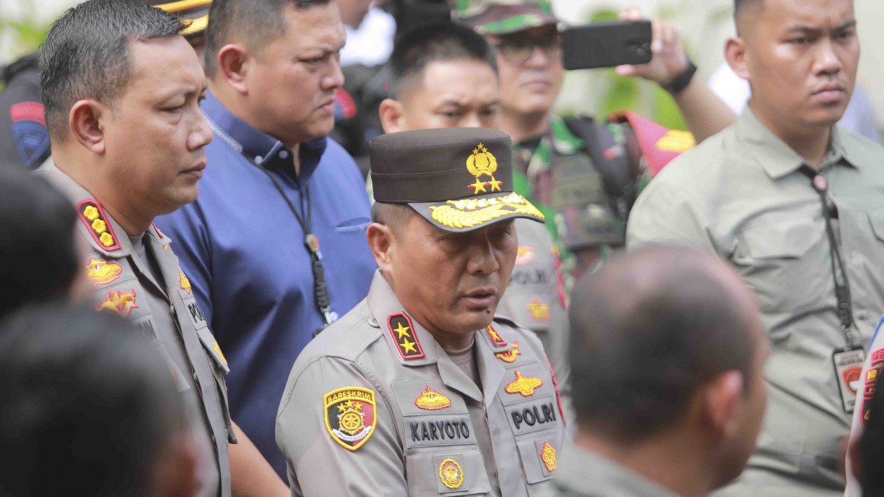 Kapolda Metro Jaya Tinjau Lokasi Penembakan di Kantor MUI