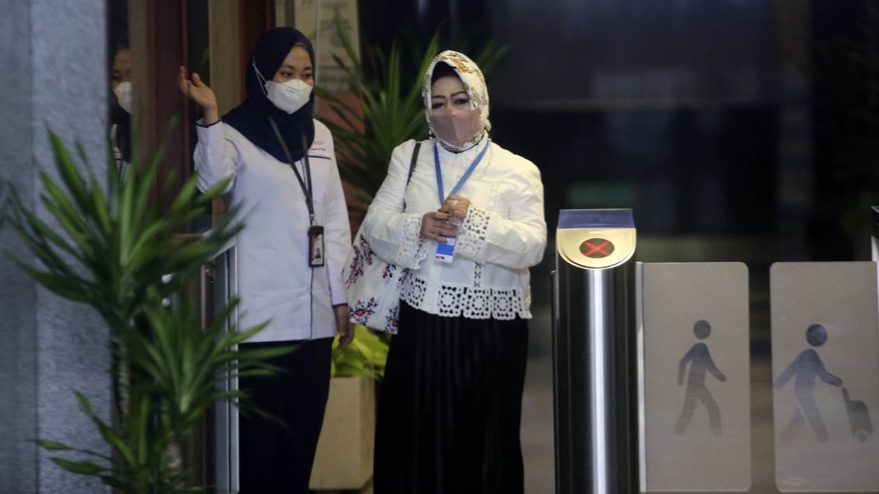 Kadinkes Lampung Reihana Diperiksa KPK