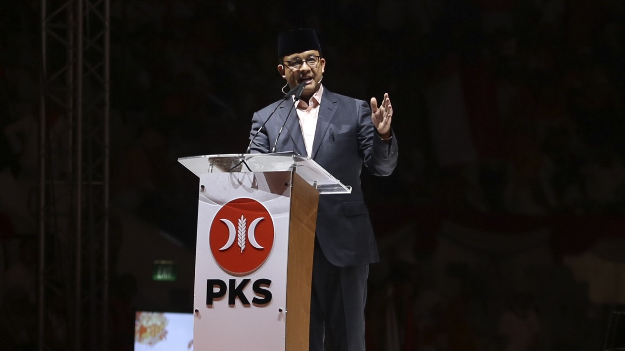 Pidato Kebangsaan Anies Baswedan di Milad PKS