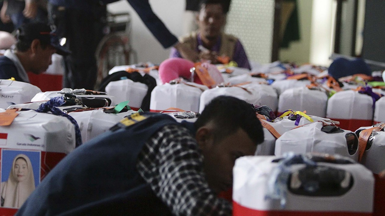 Pengecekan Koper Jamaah Haji