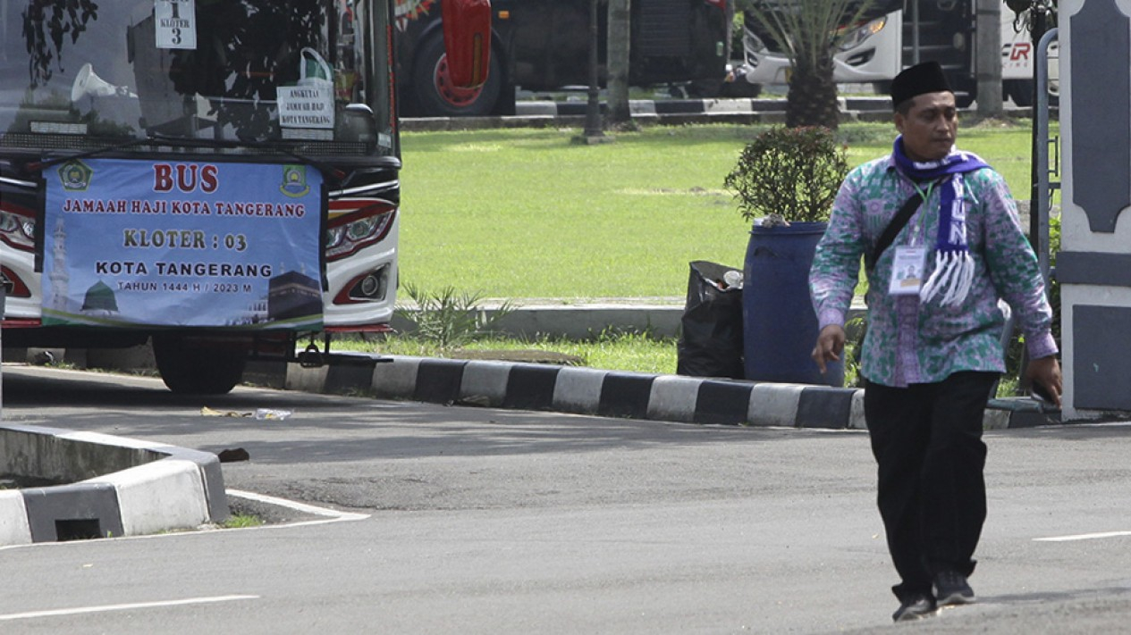 Keberangkatan Kloter Pertama Jamaah Haji Indonesia