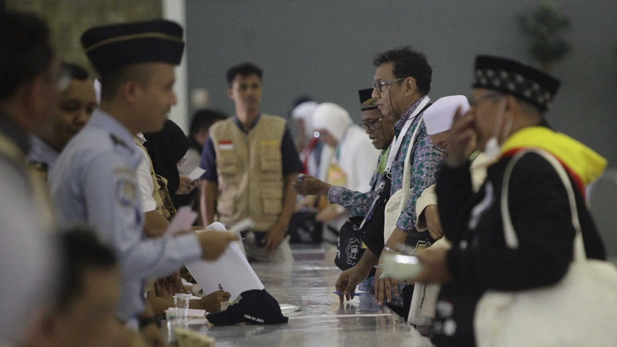 Keberangkatan Kloter Pertama Jamaah Haji Indonesia