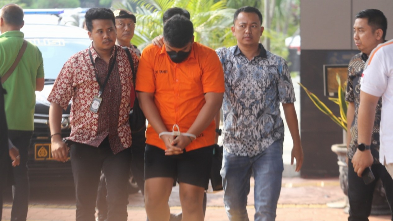 Penampakan Mario Dandy dan Shane Tiba di Kejaksaan Jaksel