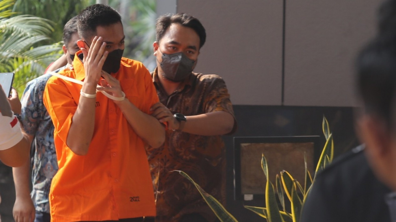 Penampakan Mario Dandy dan Shane Tiba di Kejaksaan Jaksel