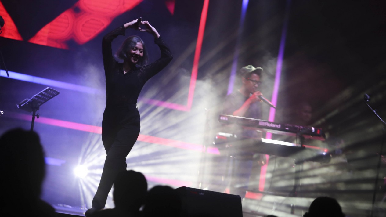 Penampilan Playground di BNI Java Jazz Festival 2023