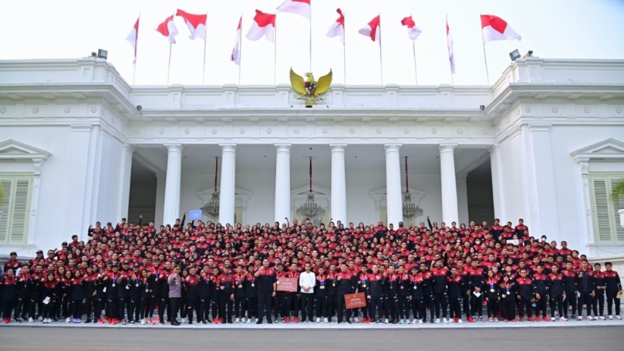 Presiden Jokowi Apresiasi Peraih Medali Sea Games