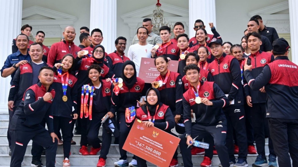 Presiden Jokowi Apresiasi Peraih Medali Sea Games