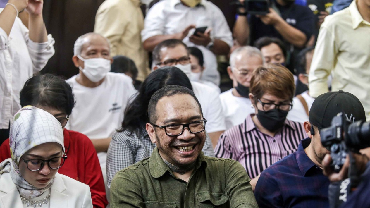 Jonathan Latumahina Ayah David Hadiri Sidang Perdana Mario