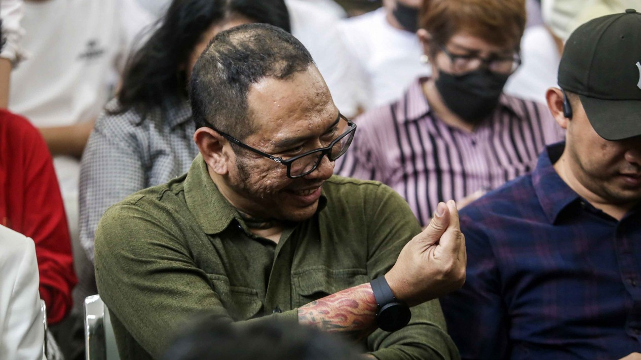 Jonathan Latumahina Ayah David Hadiri Sidang Perdana Mario