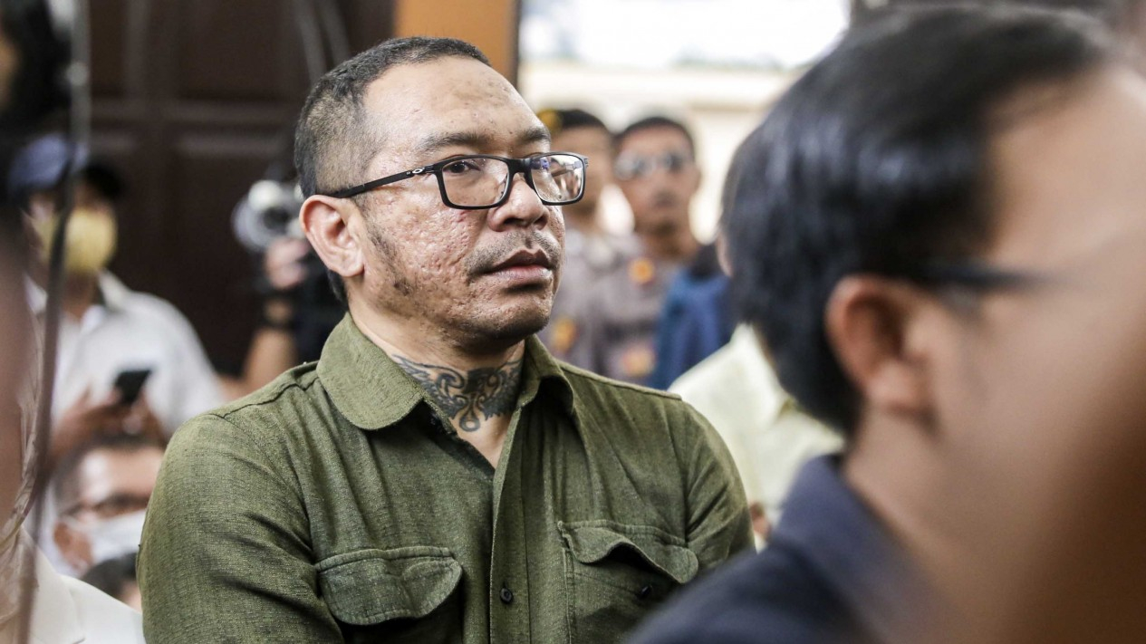 Jonathan Latumahina Ayah David Hadiri Sidang Perdana Mario