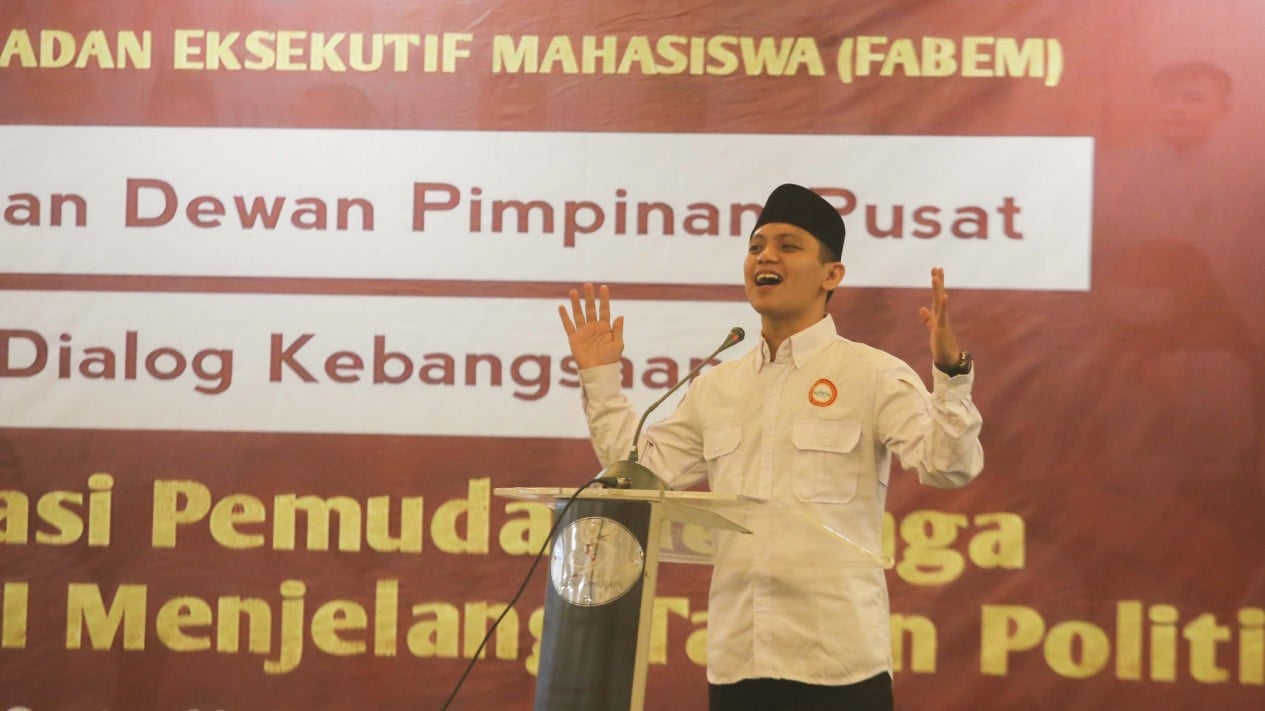 Pengukuhan Forum Alumni BEM Guna Jaga Kedamaian Pemilu 2024
