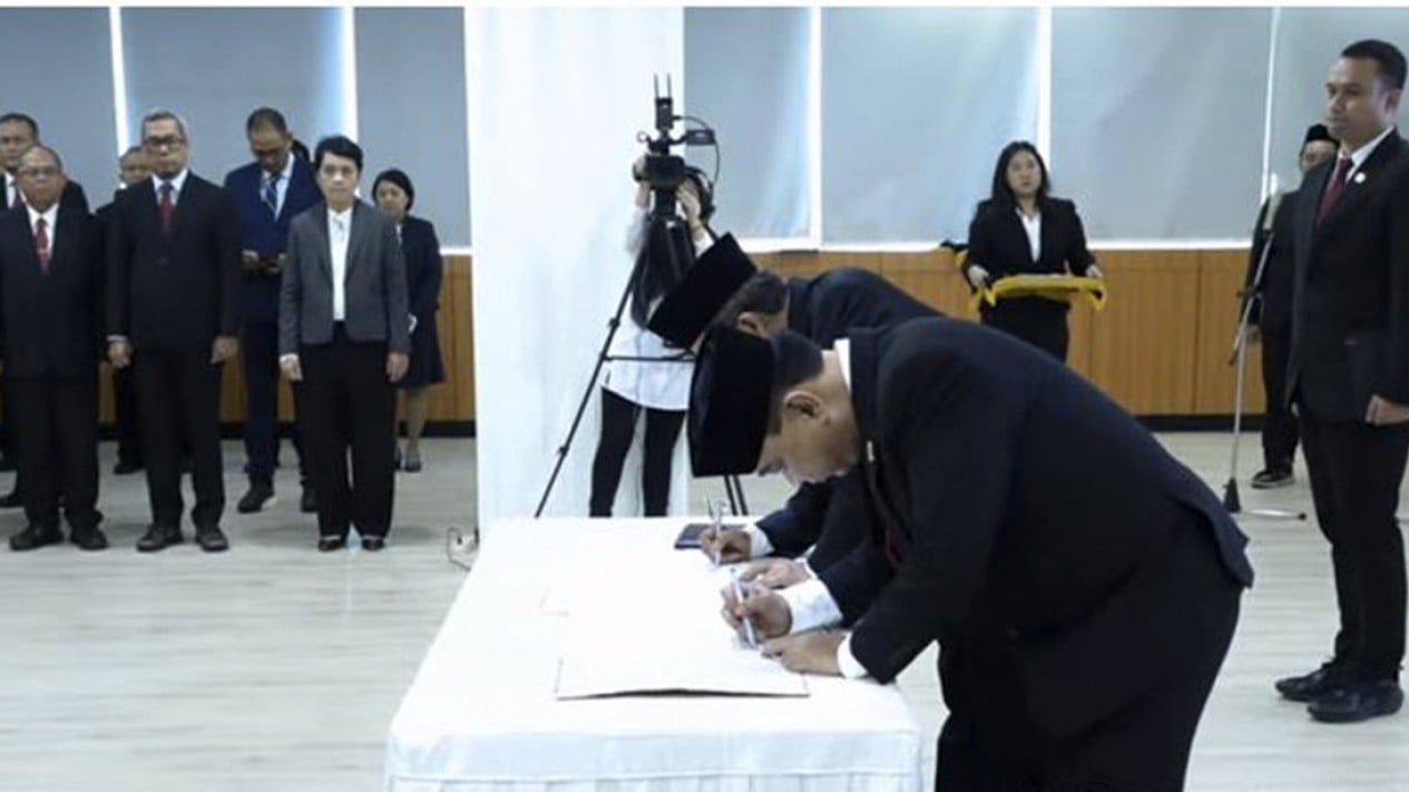 Serah Terima Jabatan Menkominfo