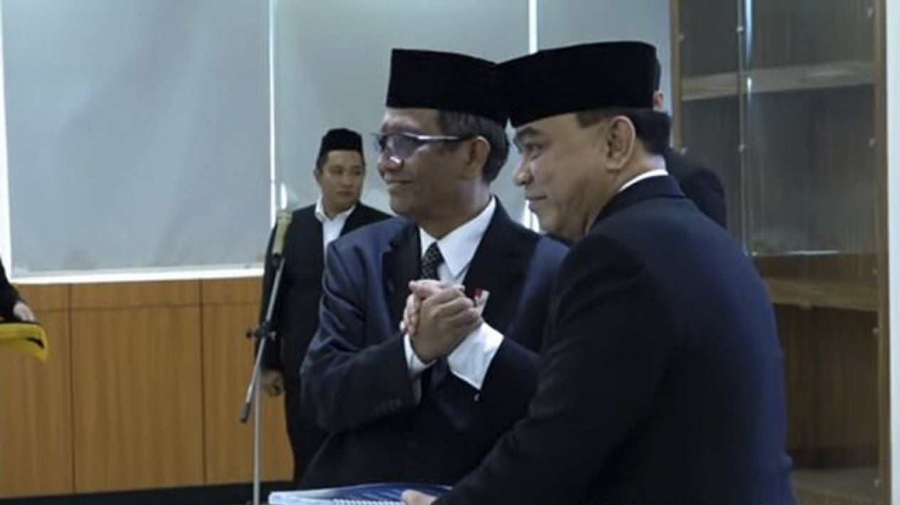Serah Terima Jabatan Menkominfo