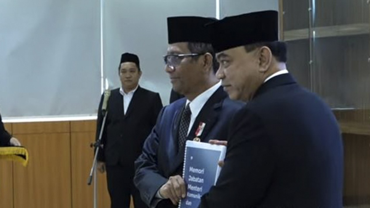 Serah Terima Jabatan Menkominfo