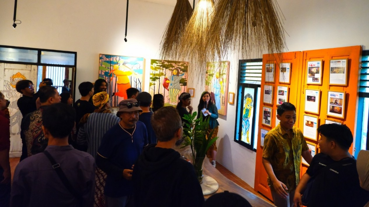 Pameran Lukisan Berbalut Aksi Mencintai Alam