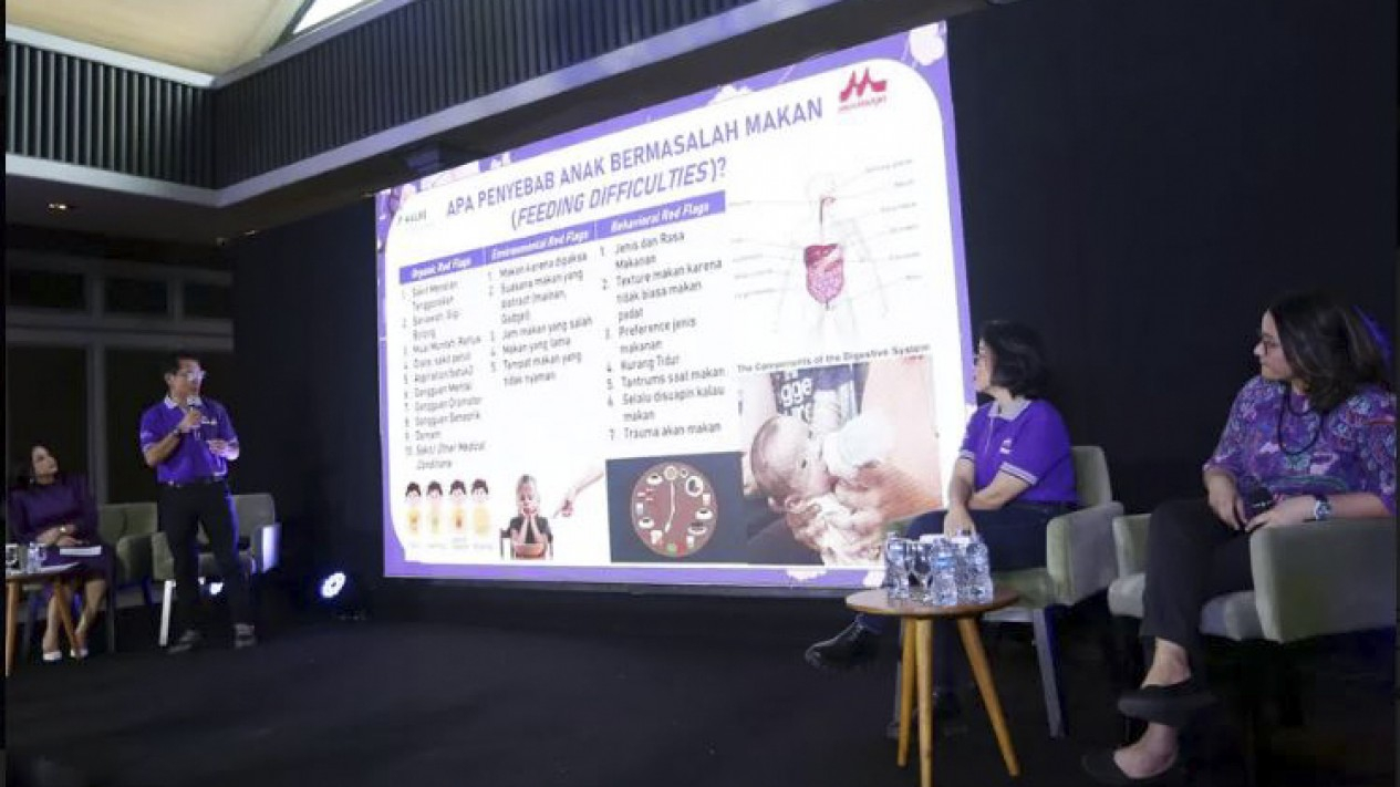 Diskusi Penyebab Dampak Masalah Makan ke Tumbuh Kembang Anak