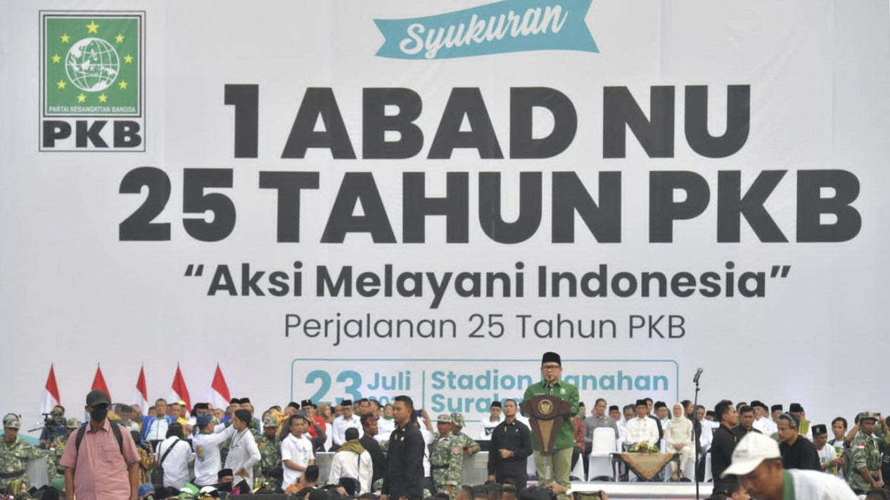 Presiden Jokowi hadiri puncak Harlah ke-25 PKB