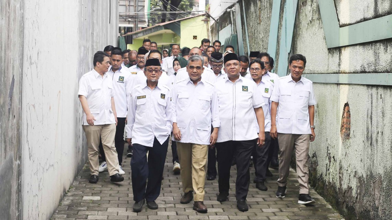 Pertemuan Partai Gerindra dan Partai Bulan Bintang