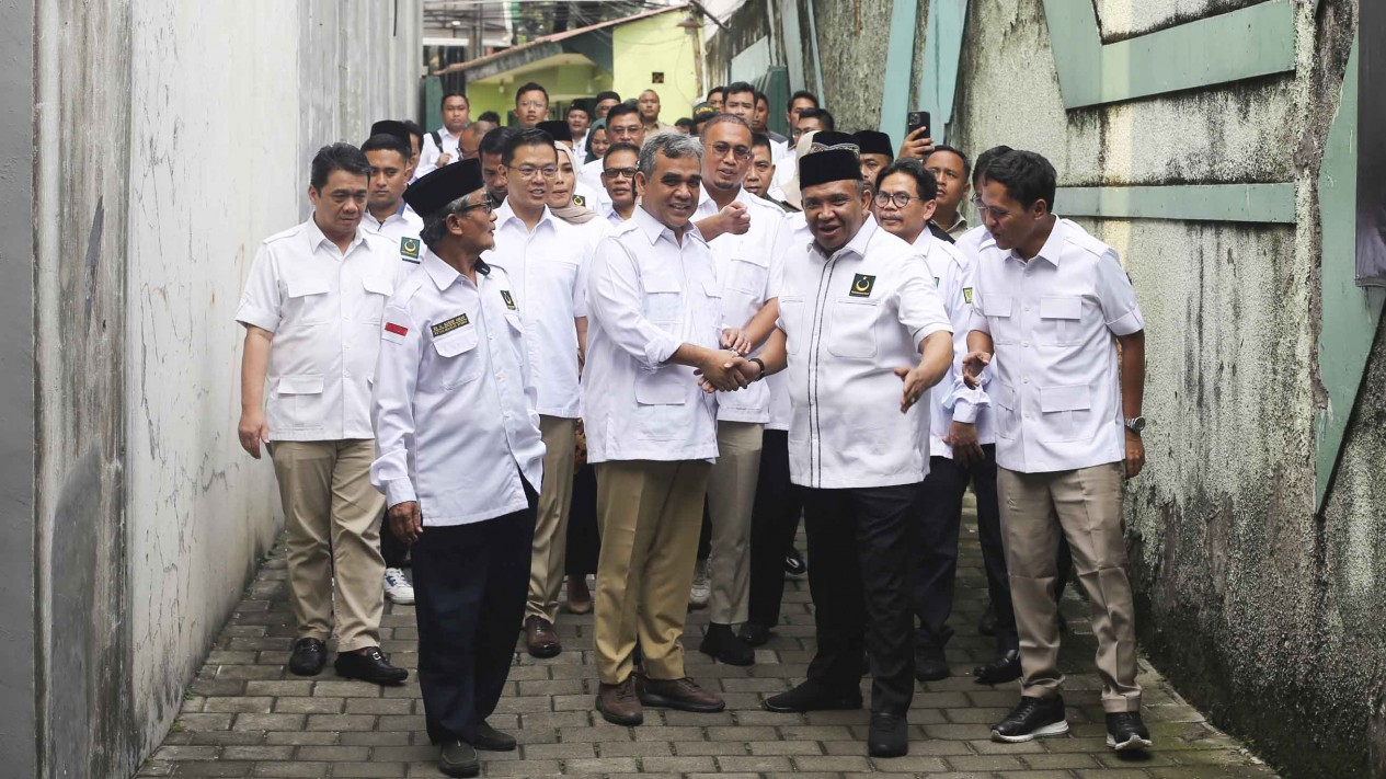 Pertemuan Partai Gerindra dan Partai Bulan Bintang