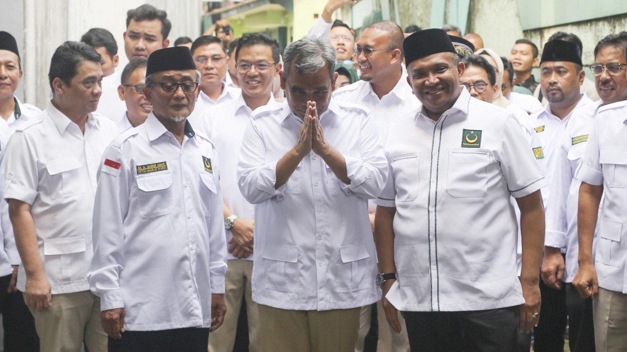 Pertemuan Partai Gerindra dan Partai Bulan Bintang