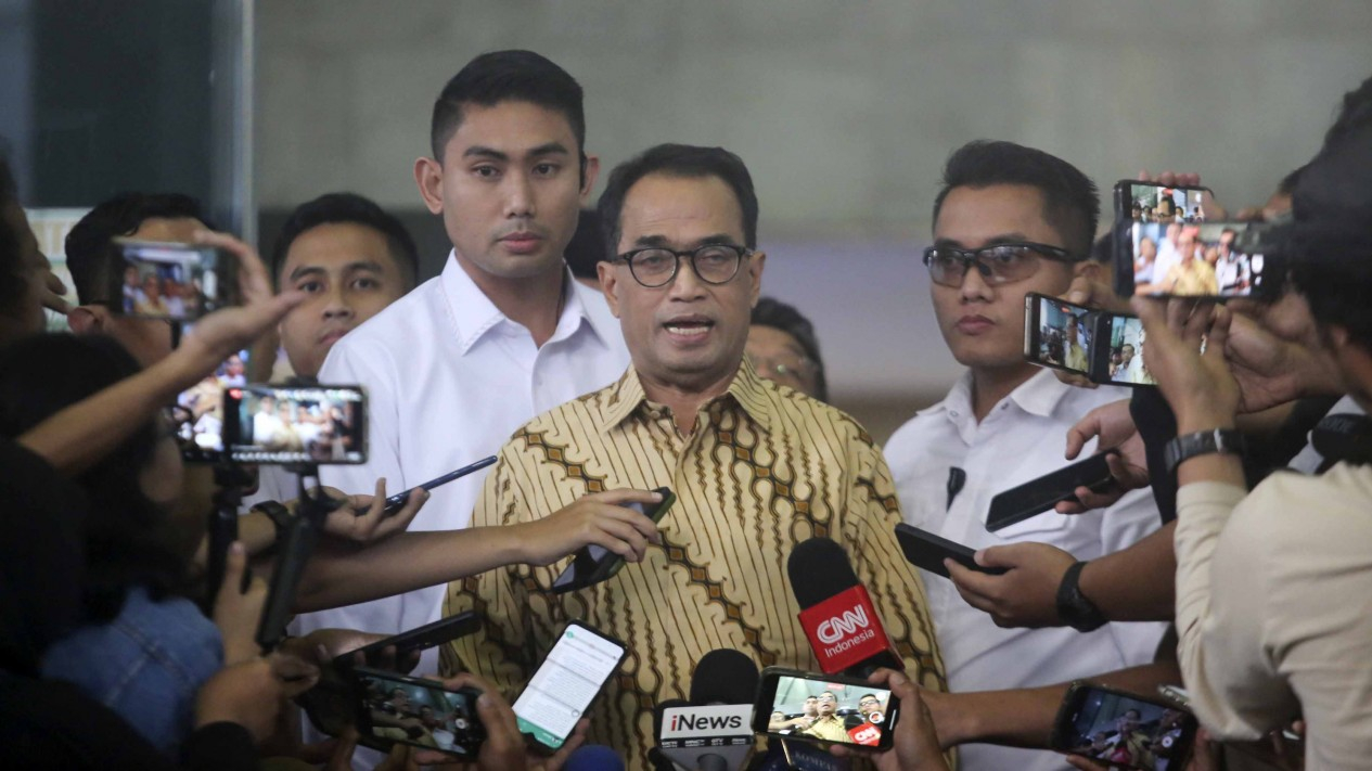 Menhub Budi Karya Sumadi Diperiksa KPK