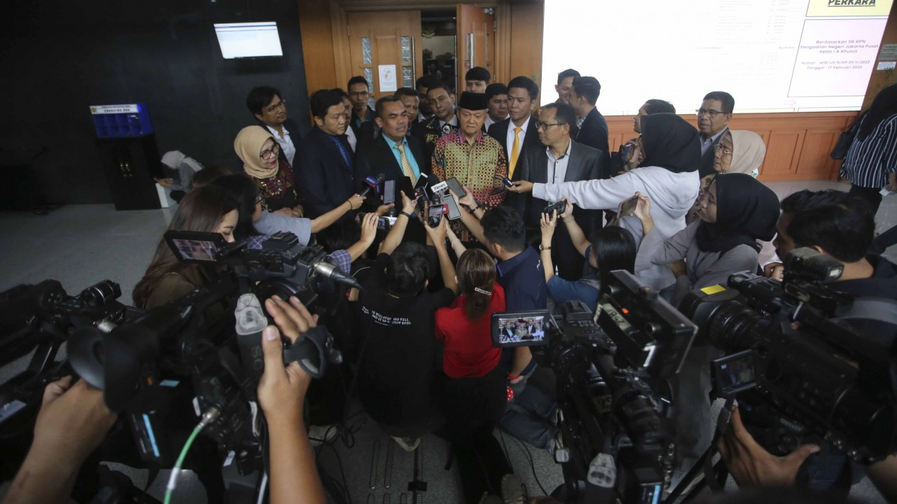 Sidang Gugatan Perdata Panji Gumilang ke Anwar Abbas dan MUI