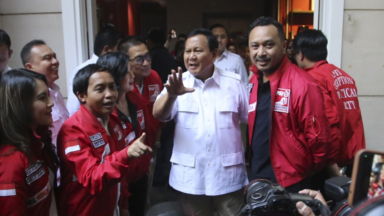 Pertemuan Ketum Gerindra Prabowo Subianto Dengan Psi Vlix Id