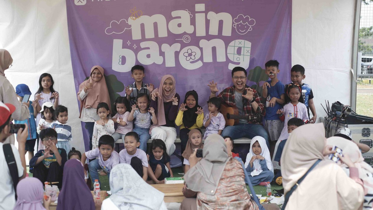 Dorong Kreativitas Anak Lewat Interaktif Perdana Main Bareng