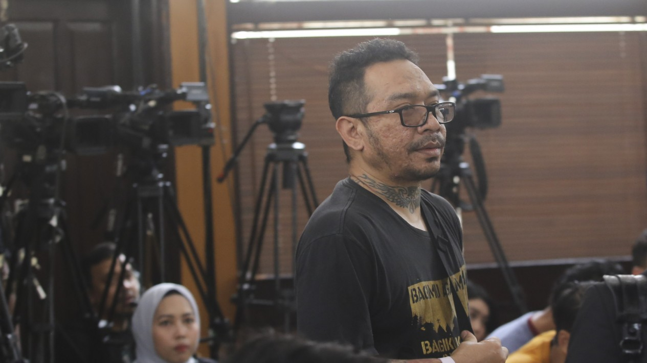 Ayah David, Jonathan Hadiri Sidang Tuntutan Mario dan Shane