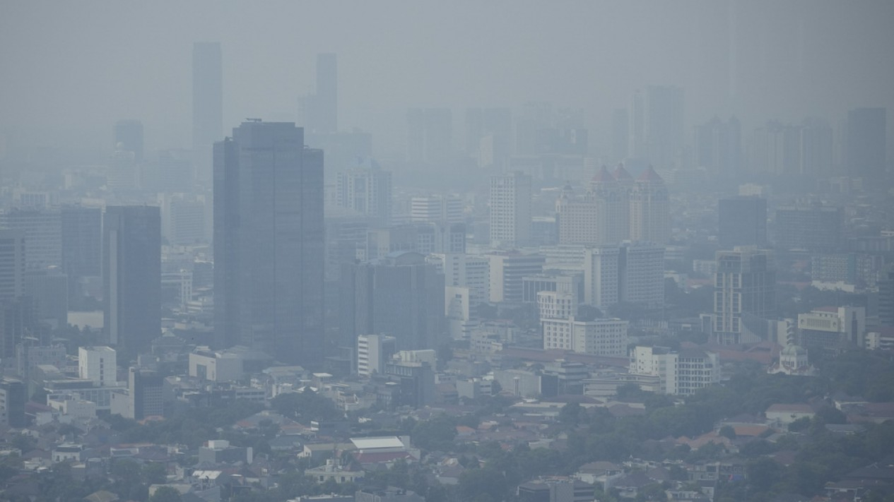 Kualitas Udara Jakarta Pagi Ini Terburuk Kedua di Dunia
