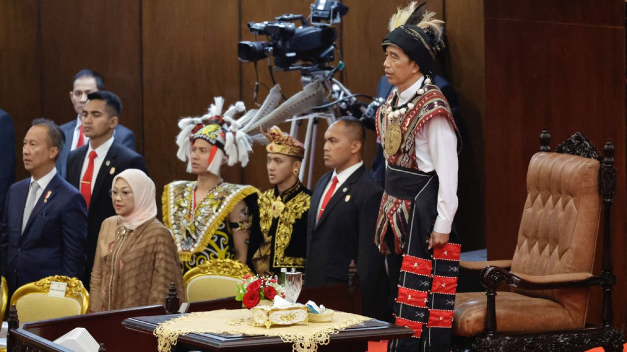 Pidato Presiden Jokowi di Sidang Tahunan MPR