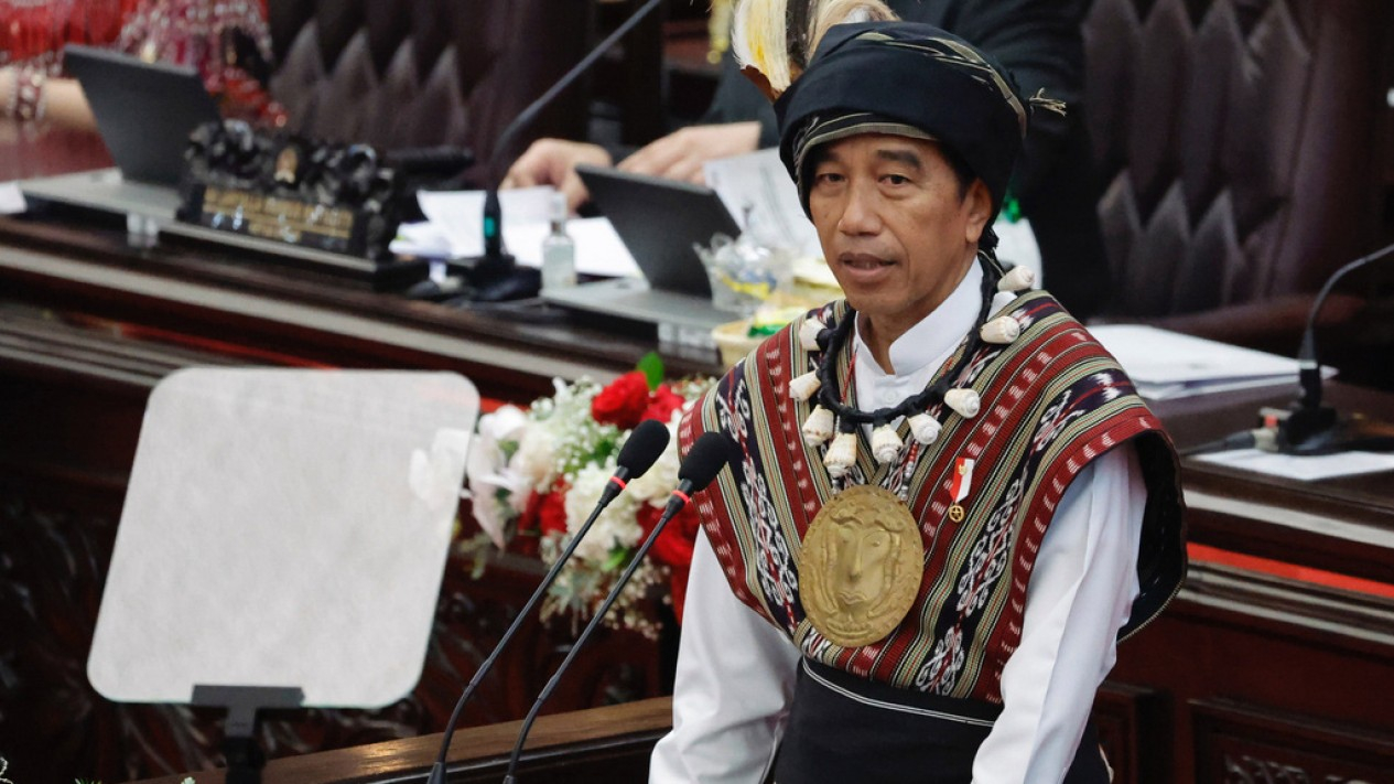 Pidato Presiden Jokowi di Sidang Tahunan MPR