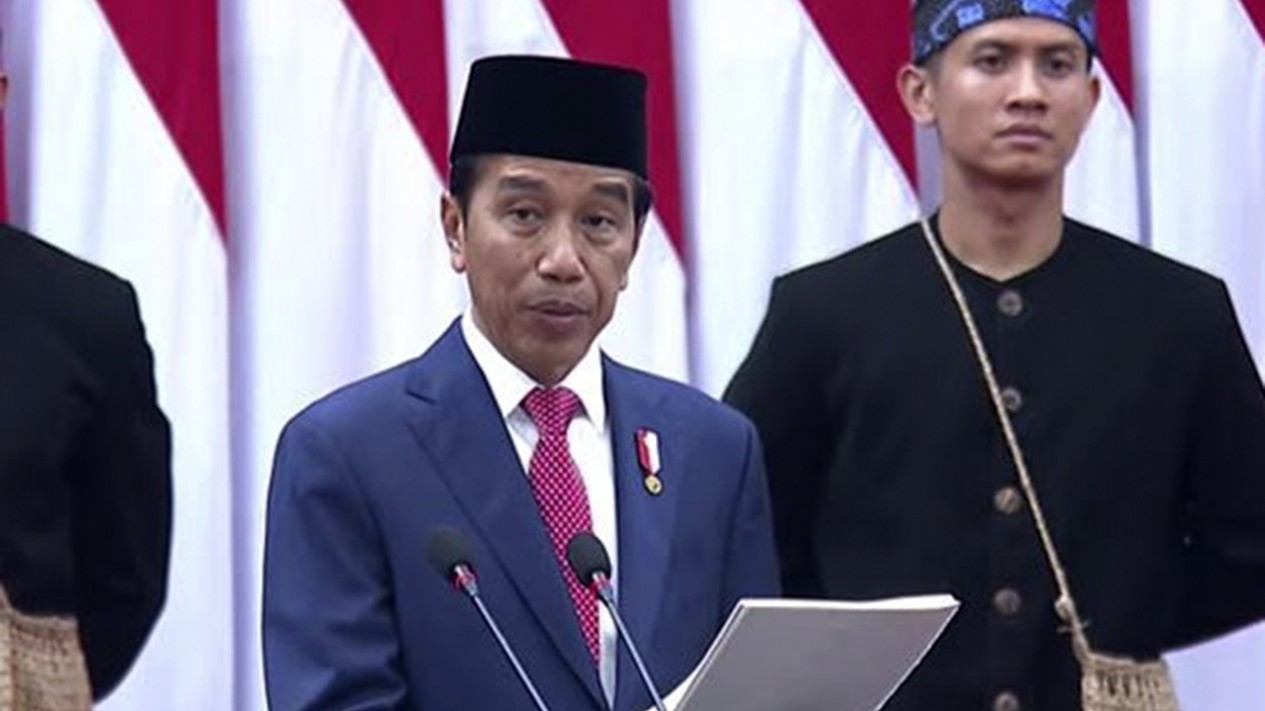 Pidato Presiden Jokowi Sampaikan Anggaran Pendapatan & APBN