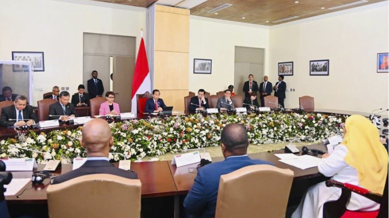 Kunjungan Perdana Presiden Jokowi ke Tanzania