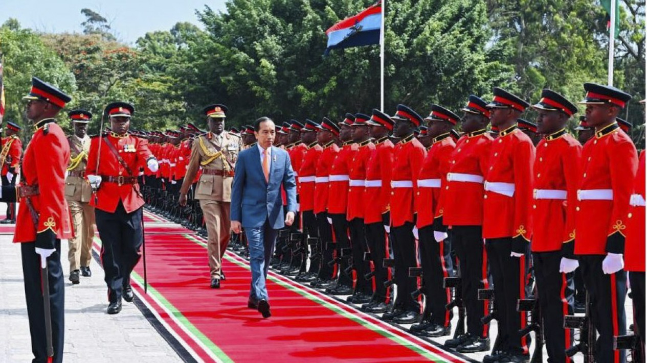 Kunjungan Presiden Jokowi Ke Kenya