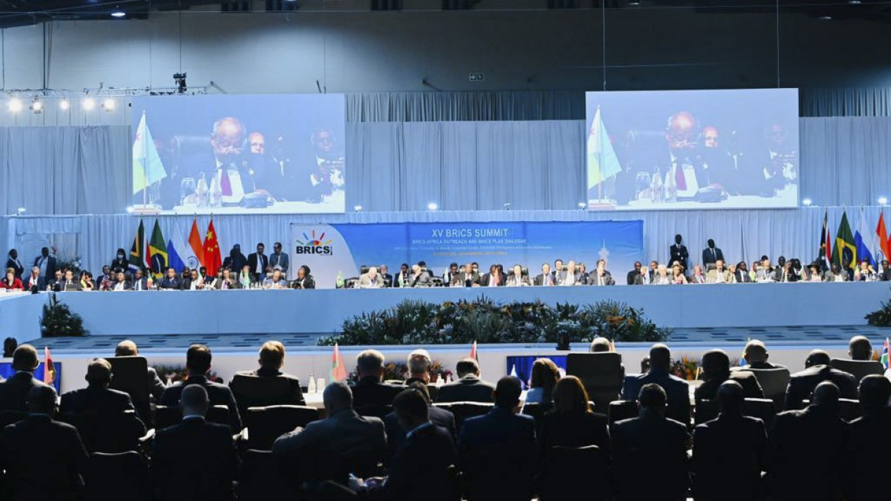 Presiden Jokowi Hadiri KTT BRICS ke-15