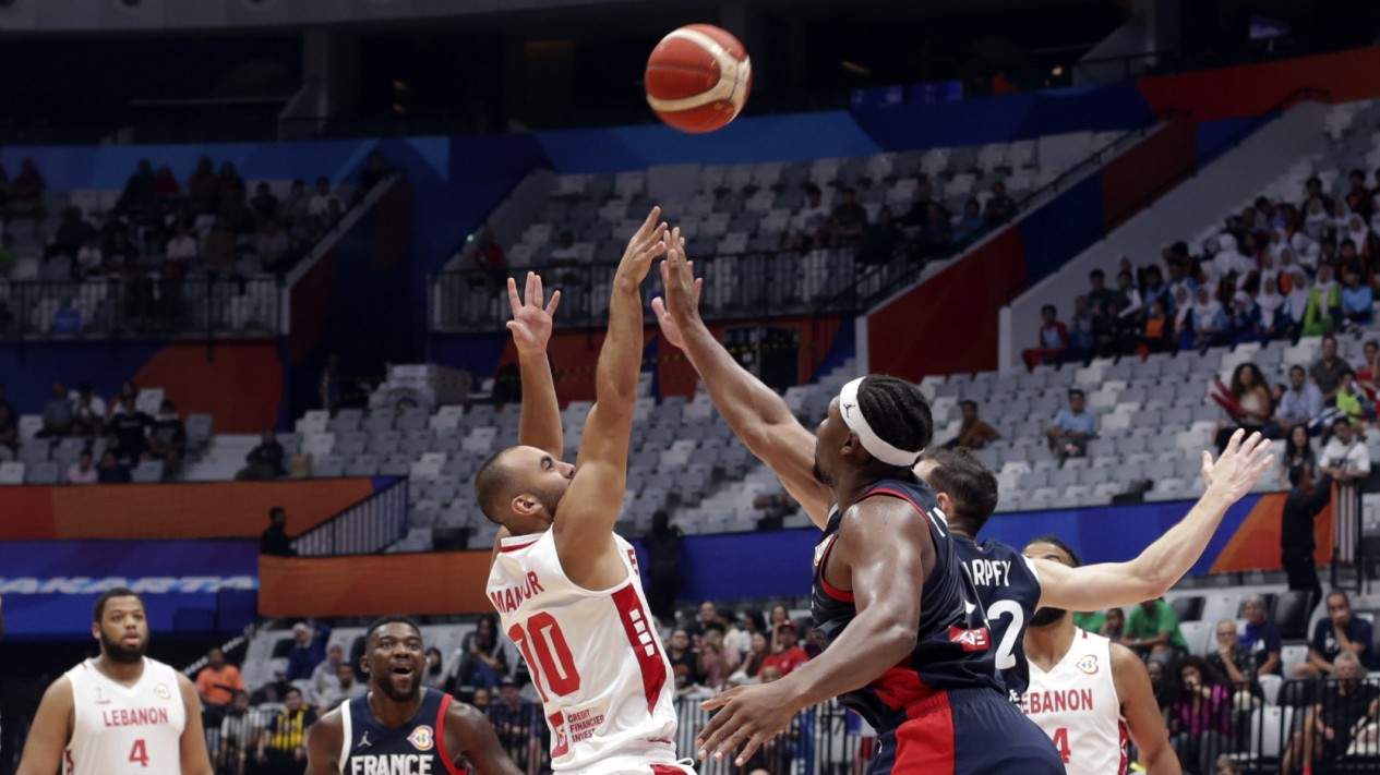 Piala Dunia Basket, Prancis Tanpa Gobert Tekuk Lebanon