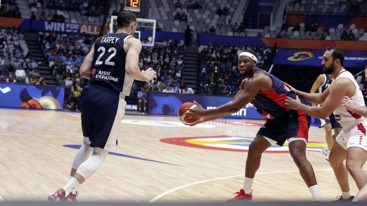 Piala Dunia Basket, Prancis Tanpa Gobert Tekuk Lebanon