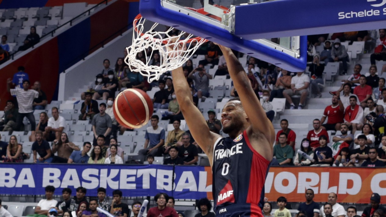 Piala Dunia Basket, Prancis Tanpa Gobert Tekuk Lebanon