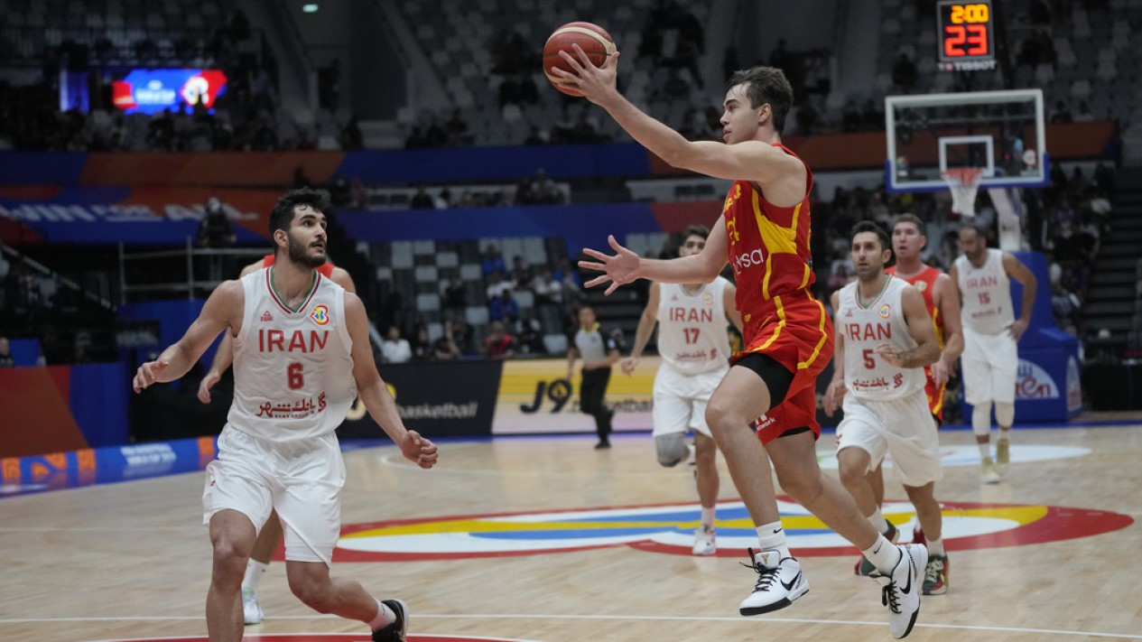 Pertandingan Piala Dunia Basket Spanyol vs Iran