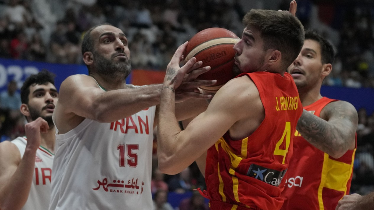 Pertandingan Piala Dunia Basket Spanyol vs Iran