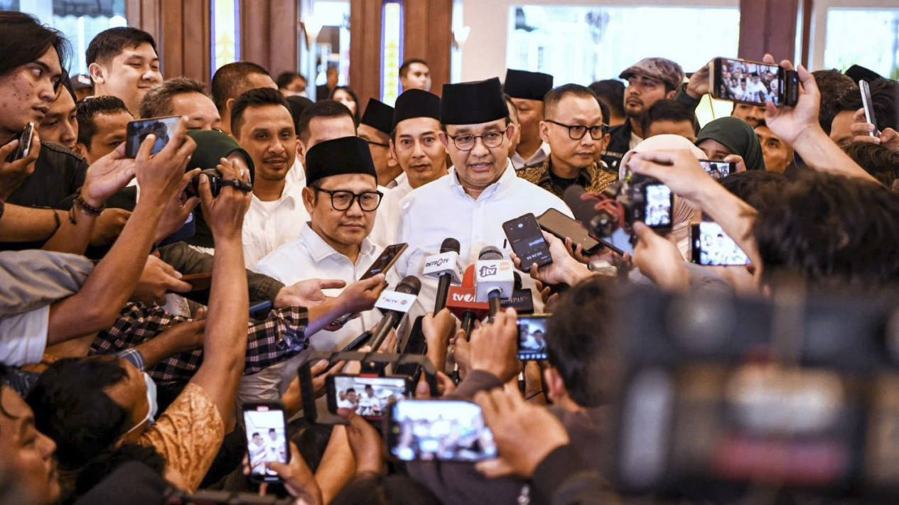 Deklarasi Anies Baswedan-Muhaimin Iskandar di Pilpres 2024